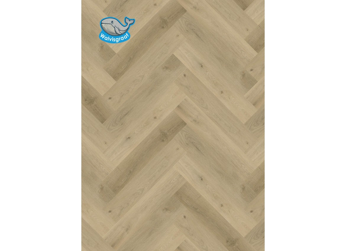 Gelasta Vario Walvisgraat 3905 – Prestige Oak Smoked Light – PVC