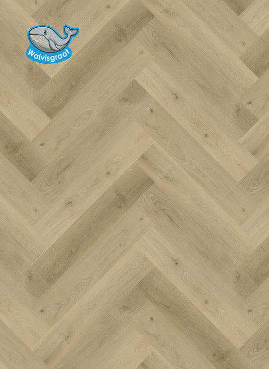 Gelasta Vario Walvisgraat 3905 – Prestige Oak Smoked Light – PVC